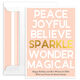 Holiday Wishes Foil Flat Holiday Cards Image 4 of 5